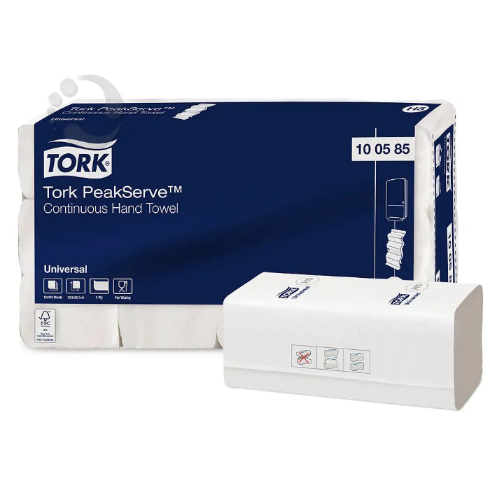 Tork Peakserve Havlu 410 Yaprak x 12 Paket resmi