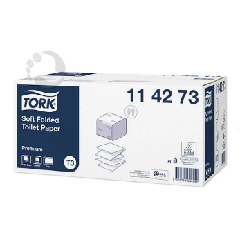 Tork Katlamalı Tuvalet Kağıdı Premium 252 Yaprak x 30 Paket resmi