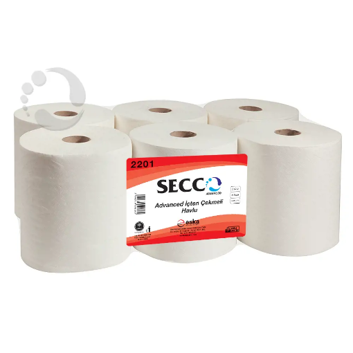 Secco Advanced İçten Çekmeli Havlu 140 m 6'lı Paket resmi