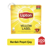 Lipton Bardak Poşet Çay Yellow Label 100'lü resmi