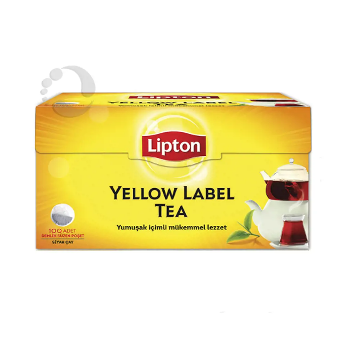 Lipton Demlik Poşet Çay Yellow Label 100'lü resmi