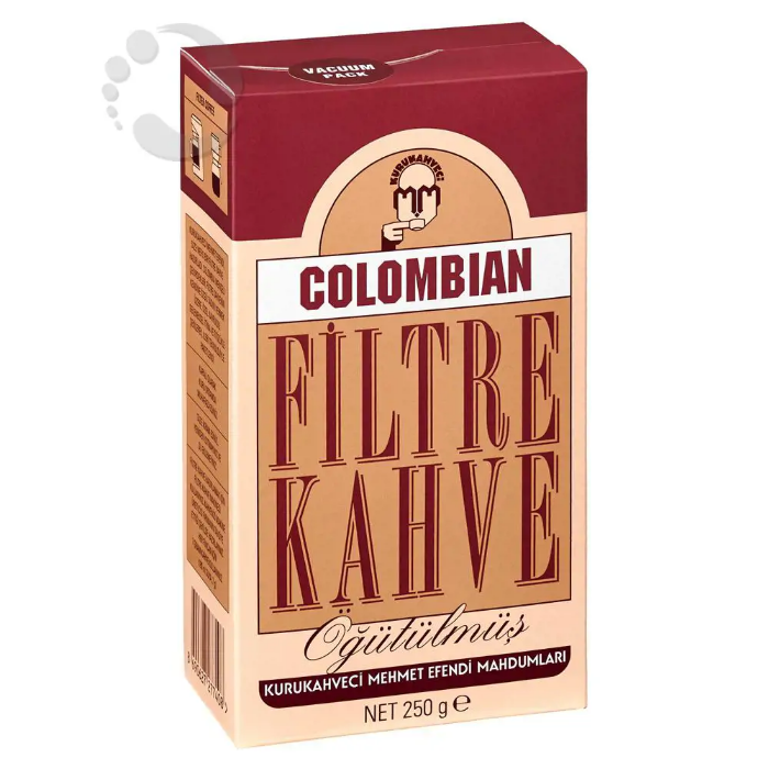 Mehmet Efendi Colombian Filtre Kahve 250 Gr resmi