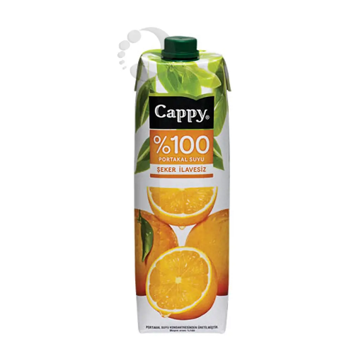 Cappy Meyve Suyu 1 L Portakal resmi