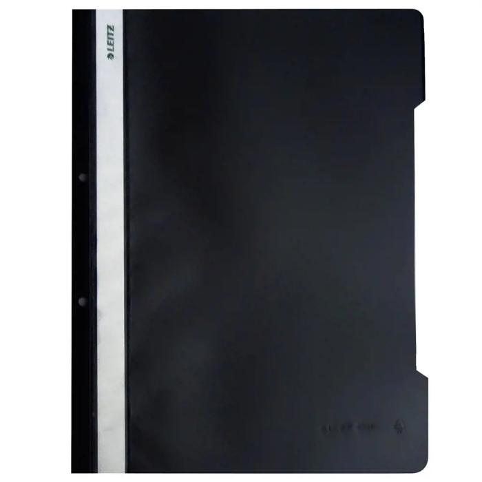 Leitz 4189 Telli Dosya Plastik 50 Adet - Siyah resmi