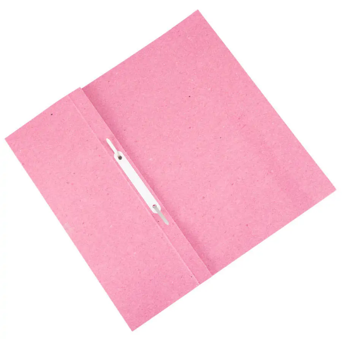 Alemdar Yarım Kapak Dosya Karton A4 50 Adet - Pembe resmi