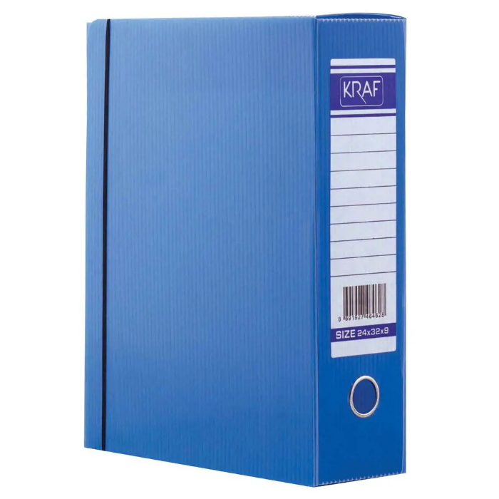 Kraf 875G Arşiv Kutusu 9 x 24 x 32 cm - Mavi resmi