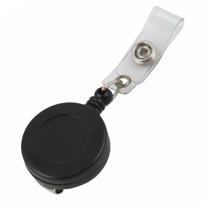 Kraf 511G Yuvarlak Yoyo Anahtarlık Siyah - 50 Adet resmi