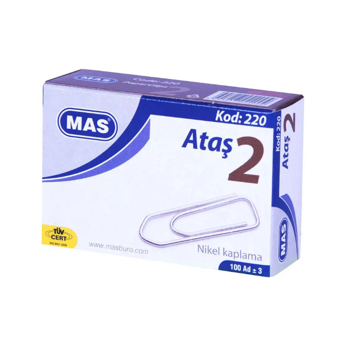 Mas 220 Ataş 25 mm No:2 100 Adet resmi