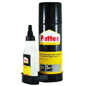 Pattex 2K Profesyonel Hızlı Sıvı Yapıştırıcı 200 + 50 g resmi