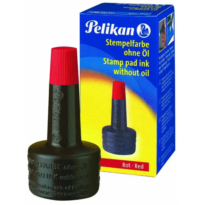 Pelikan 4K Istampa Mürekkebi 28 ml - Kırmızı resmi