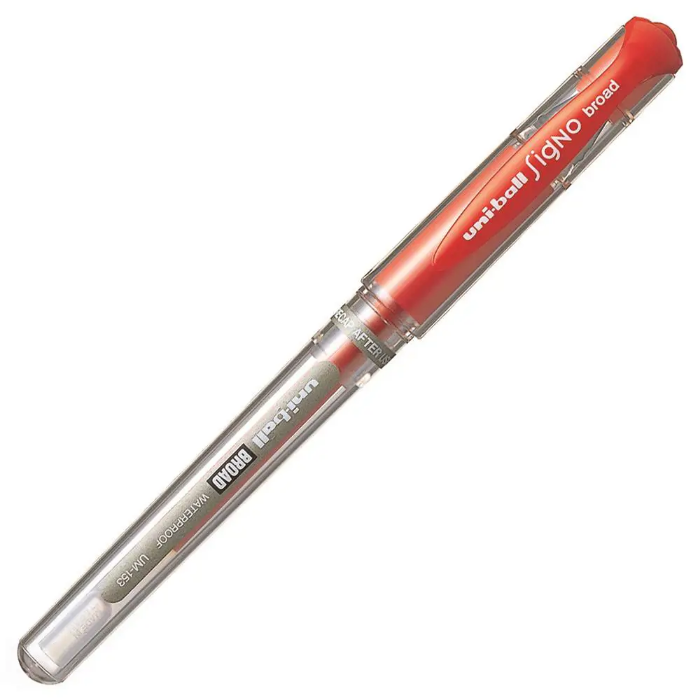 Uni-Ball UM-153 Signo Broad İmza Kalemi 1.0 mm - Kırmızı resmi Uni-Ball UM-153 Signo Broad İmza Kalemi 1.0 mm - Kırmızı resmi