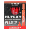 Hi-Text 830B Koli Kalemi Yuvarlak Uçlu Permanent- Kırmızı resmi