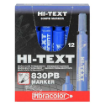 Hi-Text 830B Koli Kalemi Yuvarlak Uçlu Permanent - Mavi resmi