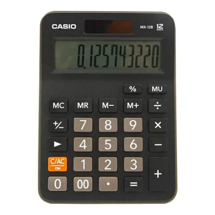 Casio MX-12B Masaüstü Hesap Makinesi 12 Haneli resmi