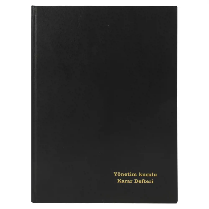 Dilman Yönetim Kurulu Karar Defteri 20 x 28 cm - 96 Yaprak resmi