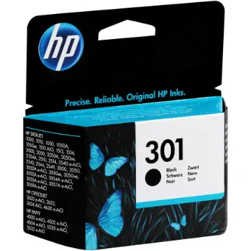 HP 301 Siyah Orijinal Mürekkep Kartuşu CH561EE resmi