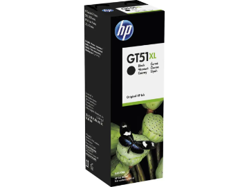 HP GT51XL 135 ml Siyah Orijinal Mürekkep Şişesi X4E40AE resmi