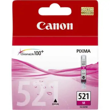 Canon Cli-521m Mürekkep Kartuş Kırmızı 450 Sayfa 2935B001 resmi