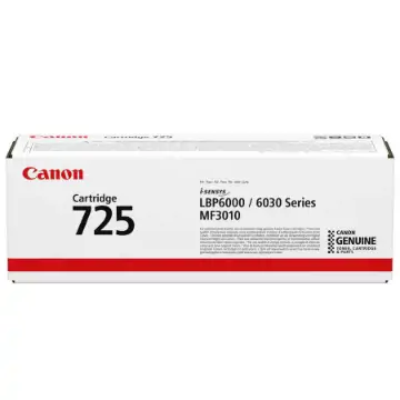 Canon Crg-725 Lazer Toner Siyah 1600 Sayfa resmi