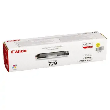 Canon Crg-729y Lazer Toner Sarı 1000 Sayfa resmi