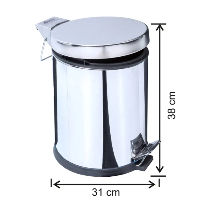 Pedallı Çöp Kovası 20 L - 1014 resmi Pedallı Çöp Kovası 20 L - 1014 resmi