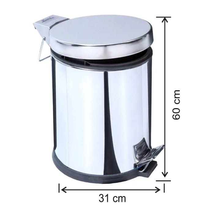 Pedallı Çöp Kovası 40 L - 1020 resmi Pedallı Çöp Kovası 40 L - 1020 resmi
