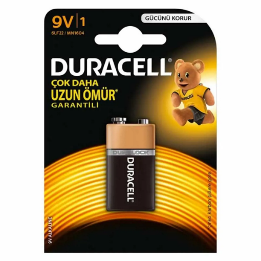 Duracell 9 Volt Pil resmi
