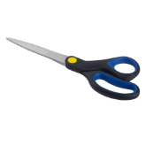 Kraf 715G Kauçuk Saplı Makas 19 cm 12'li