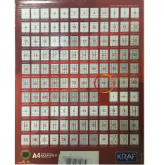 Kraf Lazer Etiket KF-2165 38.1 x 21.2 mm 100'lü resmi
