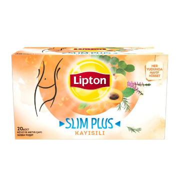 Lipton Bitki Çayı Slim Plus Kayısılı resmi
