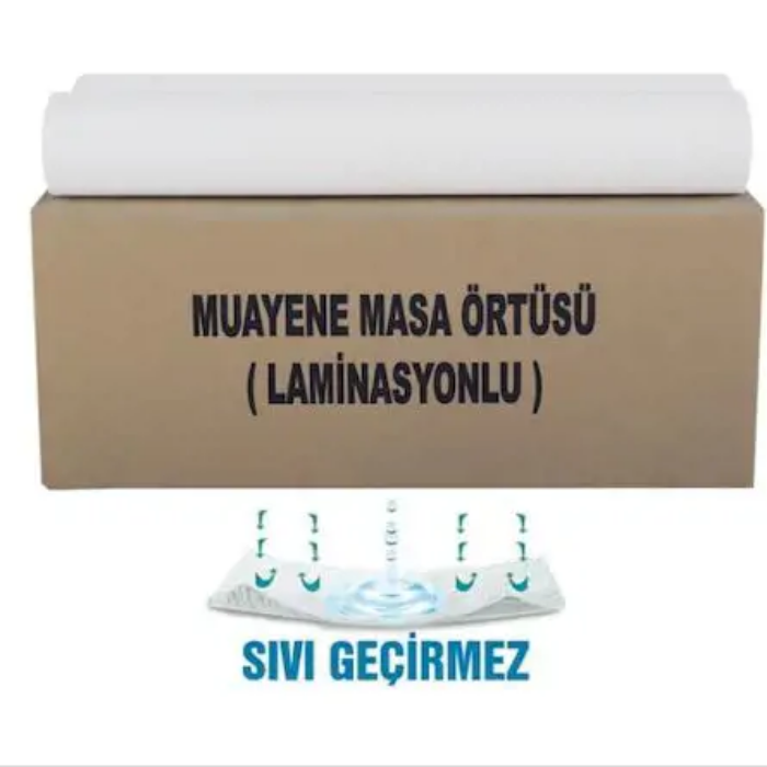 Laminasyonlu Muayene Masa Örtüsü 50Mt*15 resmi