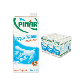 Pınar Süt 1 L Yarım Yağlı resmi