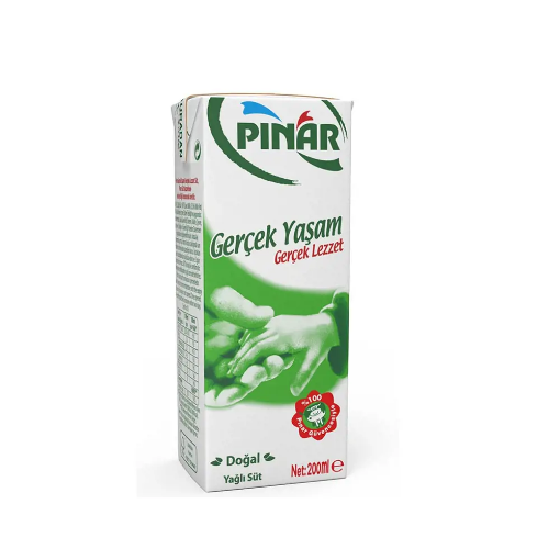 Pınar Süt 200 ml Tam Yağlı resmi