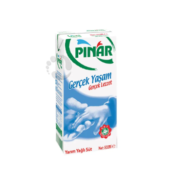 Pınar Süt 500 ml Yarım Yağlı resmi