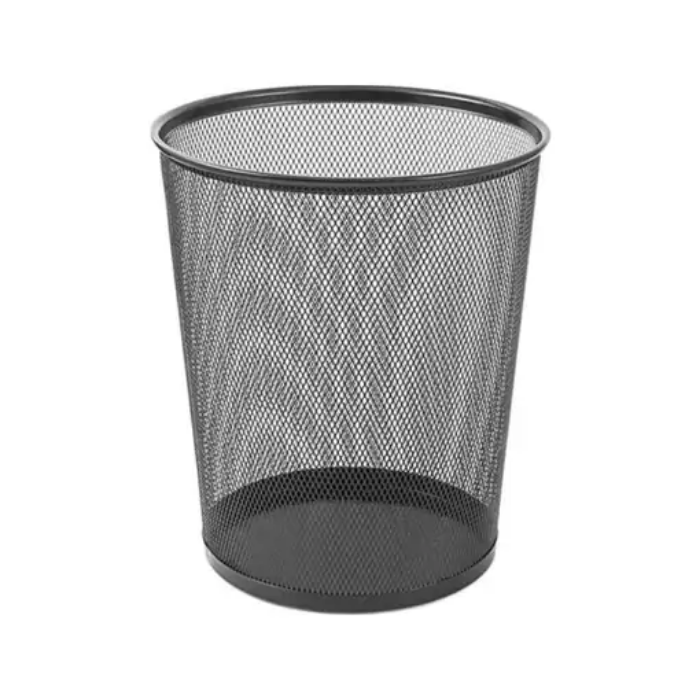 Kraf 540G Çöp Kovası Metal Delikli 10 L - Siyah