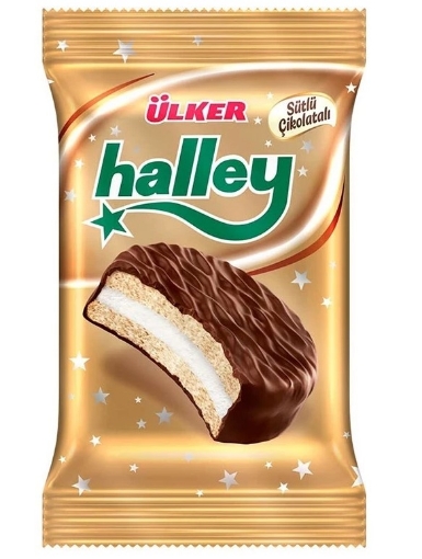 Ülker Halley Çikolatalı 30 Gr - 24 Adet resmi