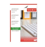 Tanex TW-2035 Yazıcı Etiketi 52.5 x 33 mm 100 Adet - Beyaz resmi