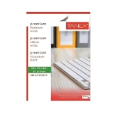 Tanex TW-2012 Yazıcı Etiketi 70X70 mm 100 Adet - Beyaz resmi