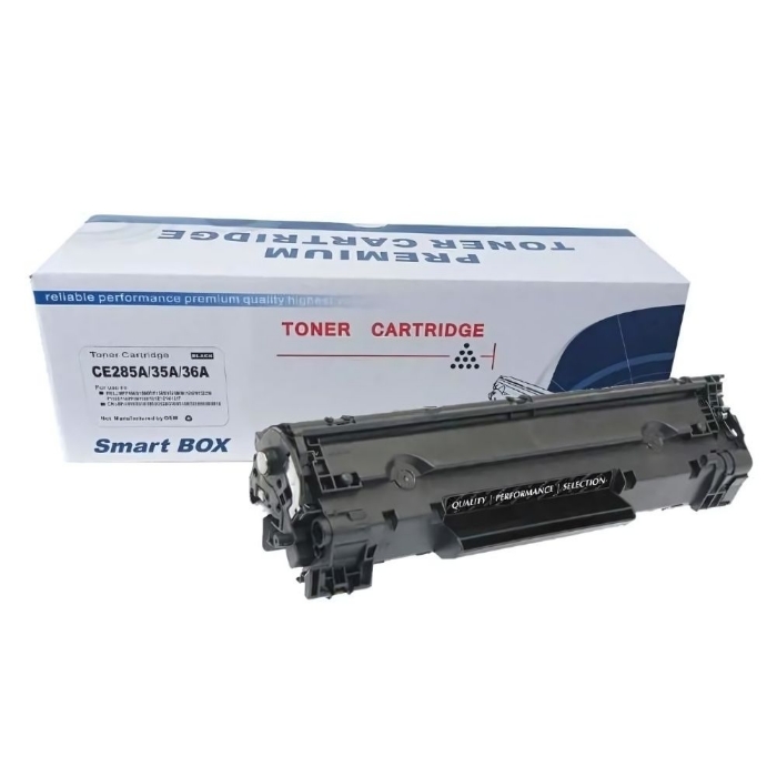 Smart Box Muadil Toner-Hp CB435A/CB436A/CE285A Siyah resmi