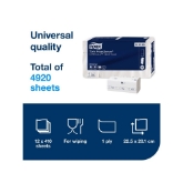 Tork Peakserve Havlu 410 Yaprak x 12 Paket resmi