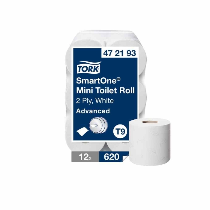 Tork Mini Smartone Tuvalet Kağıdı 111 m 12'li Rulo resmi