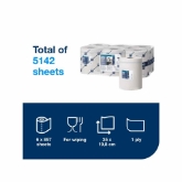 Tork Reflex İçten Çekmeli Havlu Universal 300 m 6'lı Rulo resmi