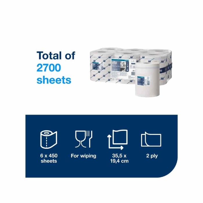 Tork Reflex İçten Çekmeli Havlu 150 m 6'lı Rulo resmi