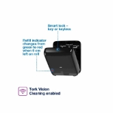 Tork Matic Hareketli Havlu Dispenseri Siyah resmi