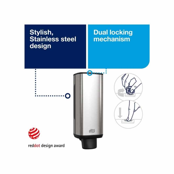 Tork Metal Köpük Sabun Dispanseri resmi