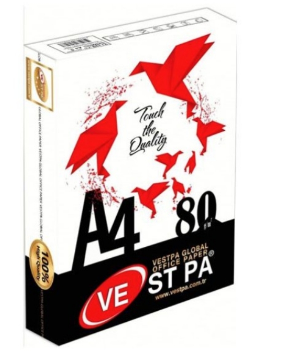 Vestpa A4 Fotokopi Kağıdı 80 g 500 Yaprak	
