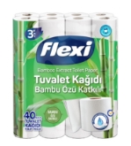 Flexi 3 Katlı Tuvalet Kağıdı 40'lı	