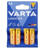 Varta Alkaline Long Life AA Pil 4'lü	