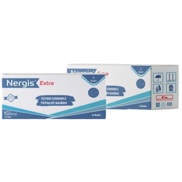 Nergis İçten Çekmeli Tuvalet Kağıdı 5,2 Kg*6
