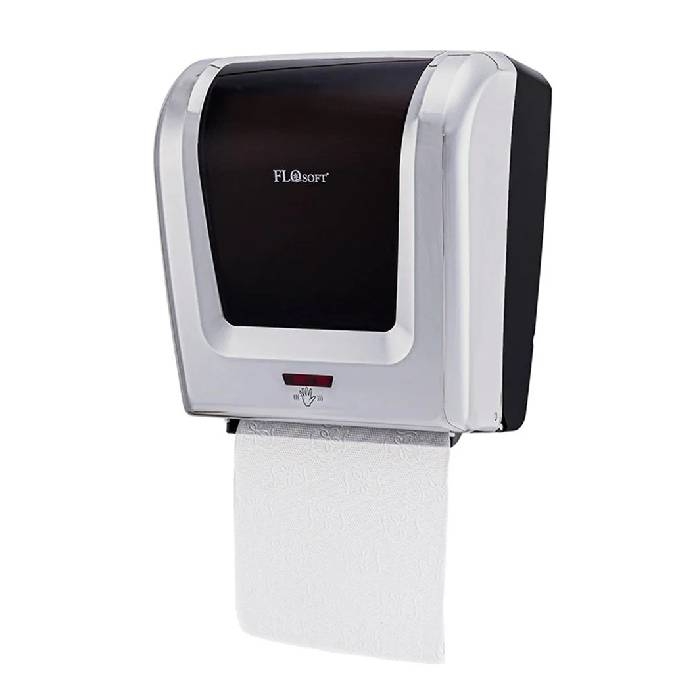 Flosoft Sensörlü Havlu Makinesi 21Cm Metal Görünümlü resmi Flosoft Sensörlü Havlu Makinesi 21Cm Metal Görünümlü resmi